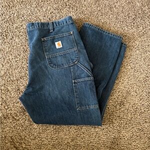 Carhartt Blue Relaxed Jeans Classic Denim